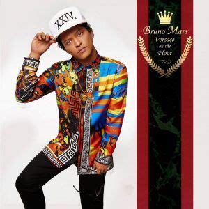 bruno mars vintage versace shirt|Versace Bruno Mars lyrics.